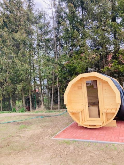 Kalinowy Sad Domki Z Jacuzzi I Sauna Mikołajki 외부 사진